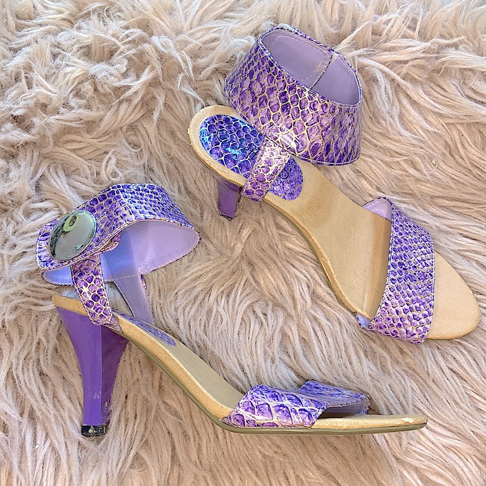 5.5 purple heels